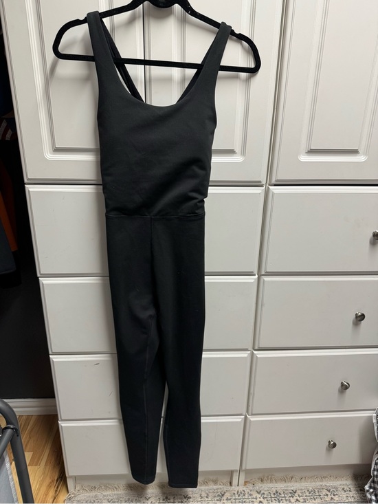 Fabletics Pants - Fabletics Black Scoop-Neck Sleeveless Jumpsuit